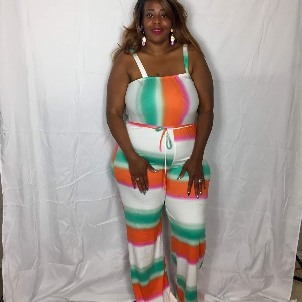Colorful Jumpsuit - Picture 3 of 4